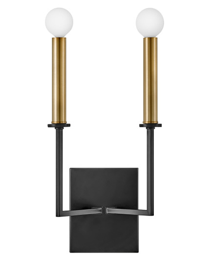 Lazlo LED Wall Sconce in Black (531|83152BK)