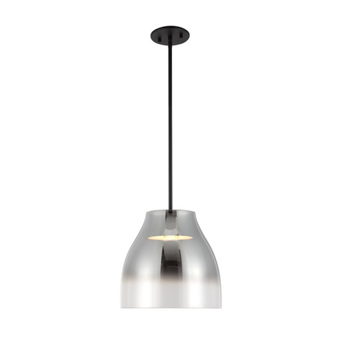 Trinity LED Pendant in Black/Smoked (347|PD62012-BK/SM)