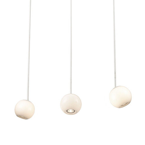 Europa LED Pendant in White (347|MP47613-WH)