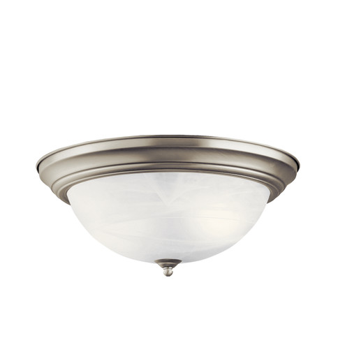 Three Light Flush Mount in Brushed Nickel (12|8110NI)