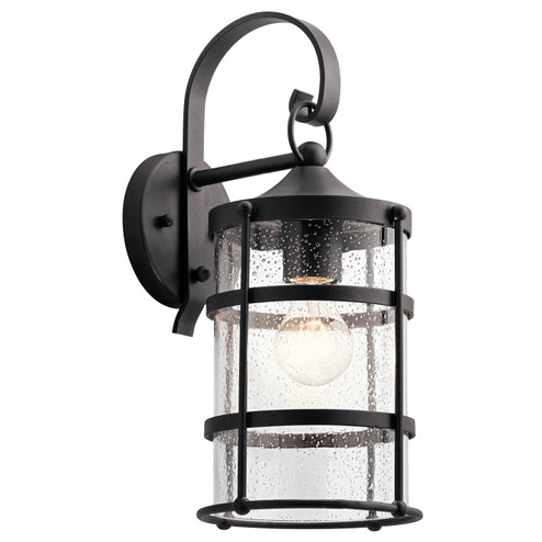 Mill Lane One Light Outdoor Wall Mount in Anvil Iron (12|49961AVI)