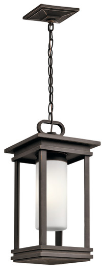 South Hope One Light Outdoor Pendant in Rubbed Bronze (12|49493RZ)