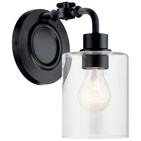 Gunnison One Light Wall Sconce in Black (12|45664BK)