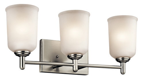 Shailene Three Light Bath in Brushed Nickel (12|45574NI)