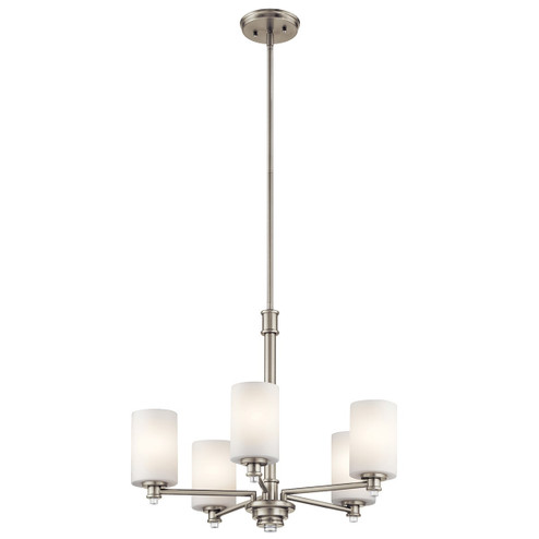 Joelson LED Chandelier in Brushed Nickel (12|43923NIL18)