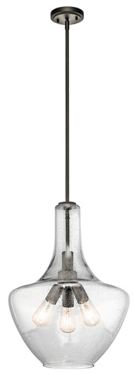 Everly Three Light Pendant in Olde Bronze (12|42190OZ)