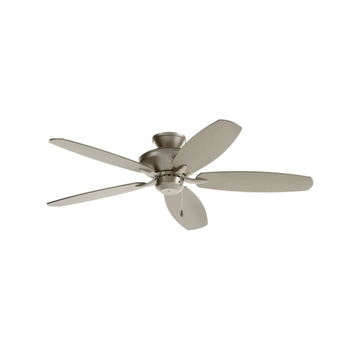 Renew Patio 52''Ceiling Fan in Brushed Nickel (12|330165NI)