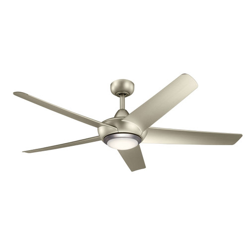 Kapono 52''Ceiling Fan in Brushed Nickel (12|330089NI)