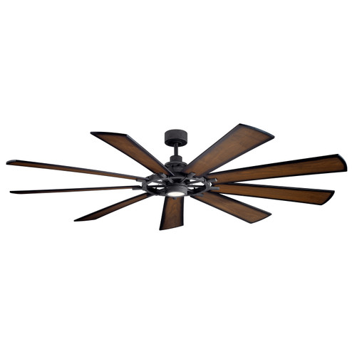 Gentry Xl 85''Ceiling Fan in Distressed Black (12|300285DBK)