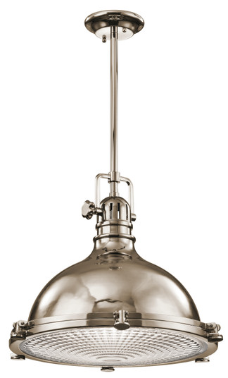 Hatteras Bay One Light Pendant in Polished Nickel (12|2682PN)