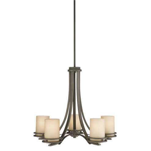 Hendrik Five Light Chandelier in Olde Bronze (12|1672OZ)