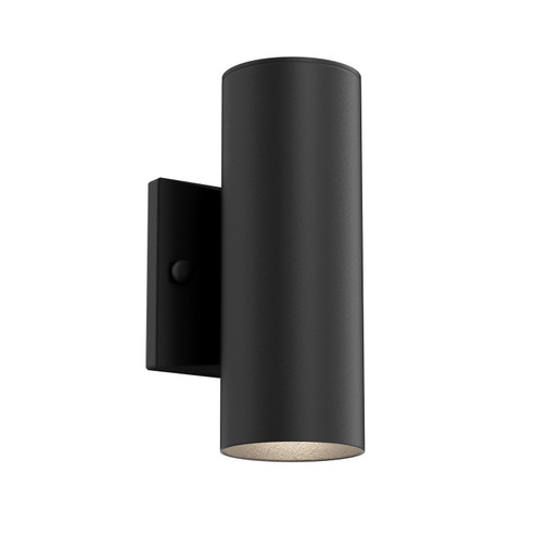 Two Light Deck Light in Black Textured (12|15079BKT)