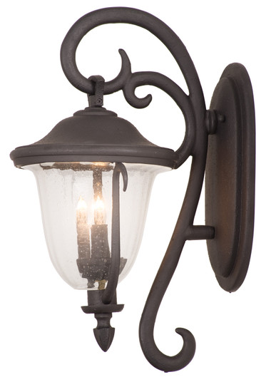 Santa Barbara Outdoor Four Light Outdoor Wall Bracket in Textured Matte Black (33|9003MB)