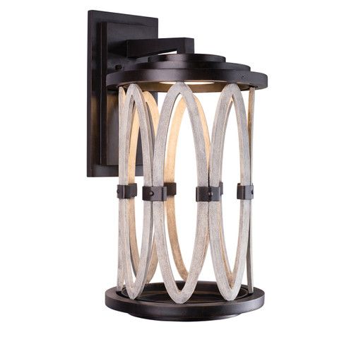 Belmont Outdoor LED Wall Sconce in Florence Gold (33|404422FG)