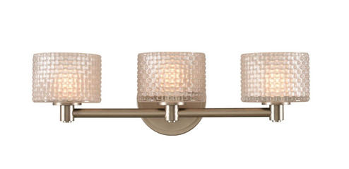Willow LED Bath in Satin Nickel (33|315533SN)