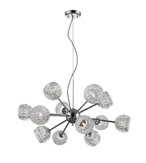 Laurentian 12 Light Chandelier in Chrome (224|909-12)