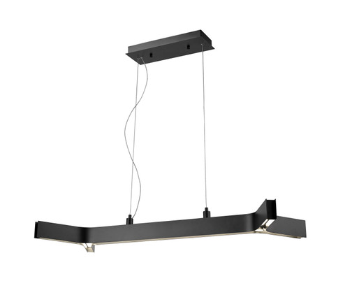 Arcano LED Linear Chandelier in Matte Black (224|8002-42MB-LED)