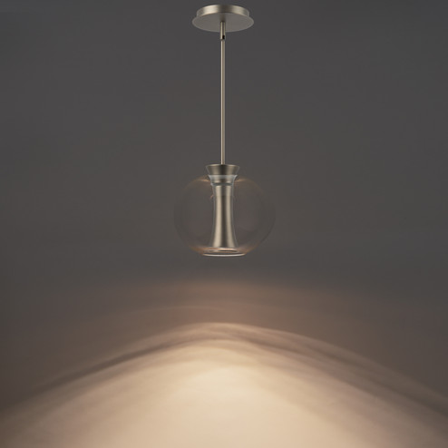 Echo LED Mini Pendant in Brushed Nickel (34|PD-41210-BN)