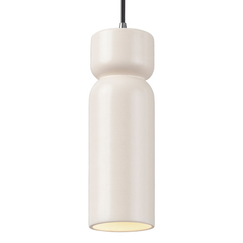 Radiance One Light Pendant in Matte White (102|CER-6510-MAT-CROM-BKCD) Radiance One Light Pendant in Matte White (102|CER-6510-MAT-CROM-BKCD)