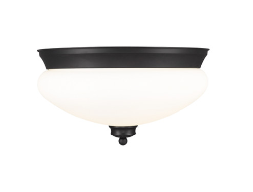 Amon Two Light Flush Mount in Matte Black (224|721F2-MB)