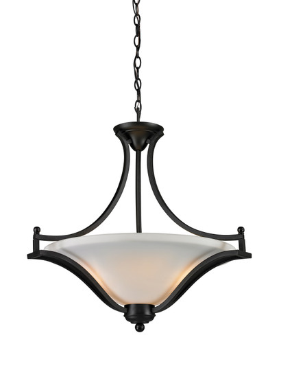 Lagoon Three Light Pendant in Matte Black (224|703P-MB)