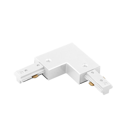 J Track Track Connector in White (34|JL-LEFT-WT)