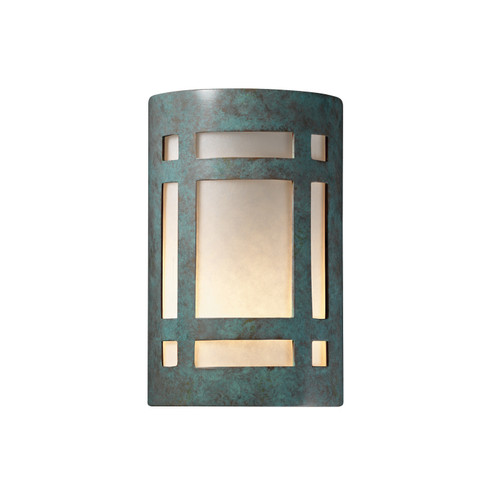 Ambiance Wall Sconce in Verde Patina (102|CER-5485-PATV)