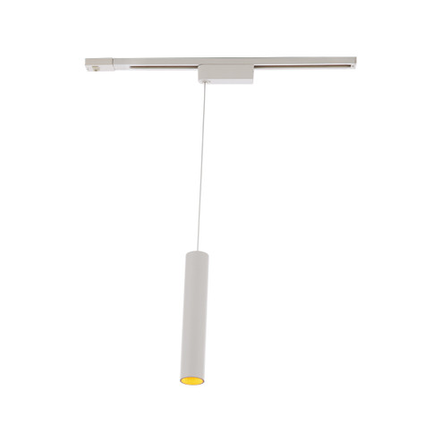 Silo Pendants LED Track Pendant in White/White (34|H-PD2015-930-WT/WT)