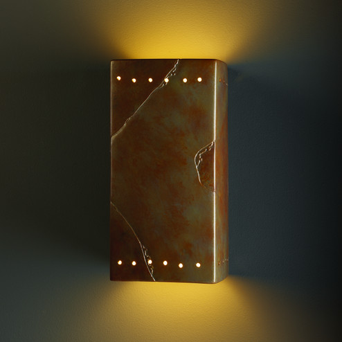 Ambiance Lantern in Tierra Red Slate (102|CER-0965-SLTR)