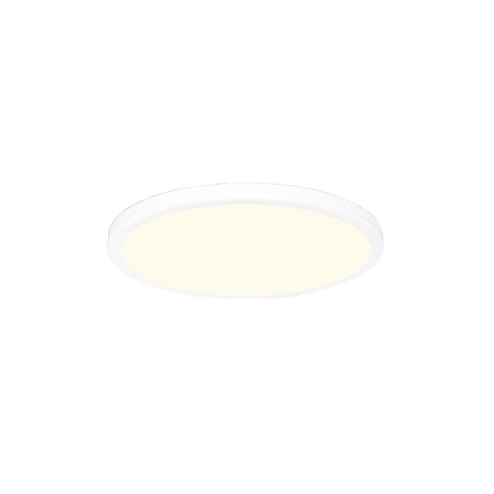 Geos LED Flush Mount in White (34|FM-4615-27-WT)