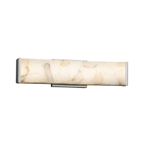 Alabaster Rocks LED Linear Bath Bar in Brushed Nickel (102|ALR-8601-NCKL)