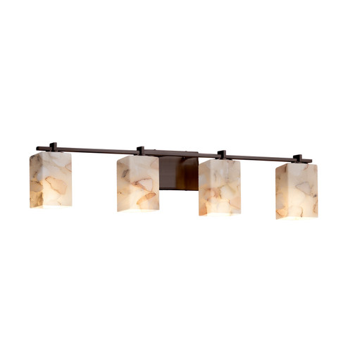 Alabaster Rocks LED Bath Bar in Dark Bronze (102|ALR-8444-15-DBRZ-LED4-2800)