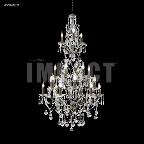 Charleston 21 Light Chandelier in Bronze (64|40682BZ00)