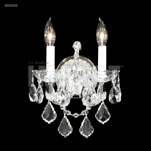 Maria Theresa Two Light Wall Sconce in Silver (64|40252S2GT)