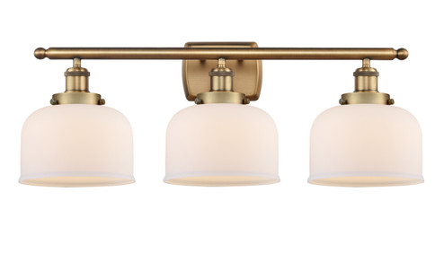Ballston Urban LED Bath Vanity in Brushed Brass (405|916-3W-BB-G71-LED)