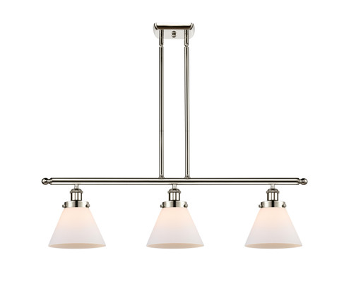Ballston Urban Three Light Island Pendant in Polished Nickel (405|916-3I-PN-G41)