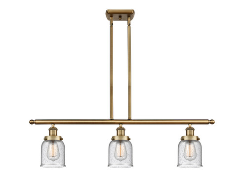Ballston Urban Three Light Island Pendant in Brushed Brass (405|916-3I-BB-G54)