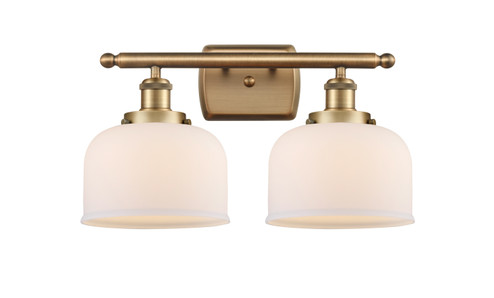 Ballston Urban Two Light Bath Vanity in Brushed Brass (405|916-2W-BB-G71)