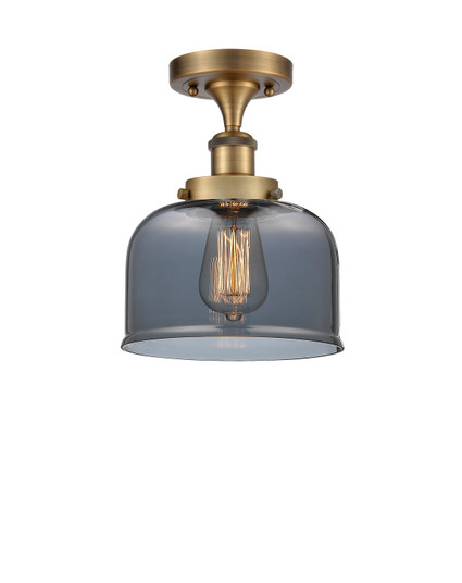 Ballston Urban One Light Semi-Flush Mount in Brushed Brass (405|916-1C-BB-G73)