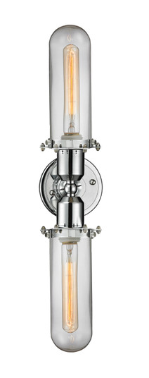 Austere LED Bath Vanity in Polished Chrome (405|900-2W-PC-CE228-PC-CL-LED)