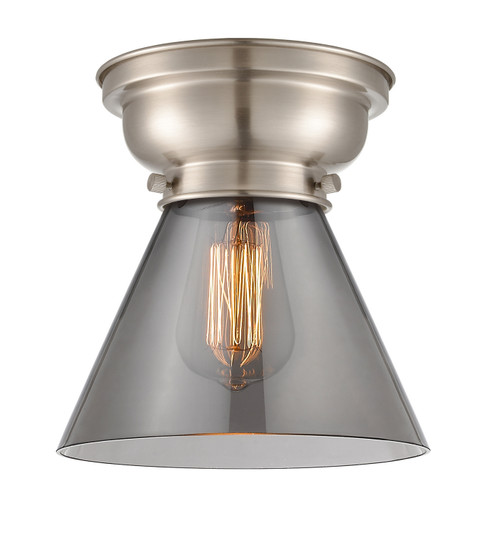 Franklin Restoration One Light Flush Mount in Brushed Satin Nickel (405|623-1F-SN-G43)