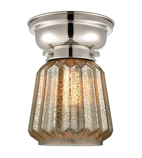 Franklin Restoration LED Flush Mount in Polished Nickel (405|623-1F-PN-G146-LED)
