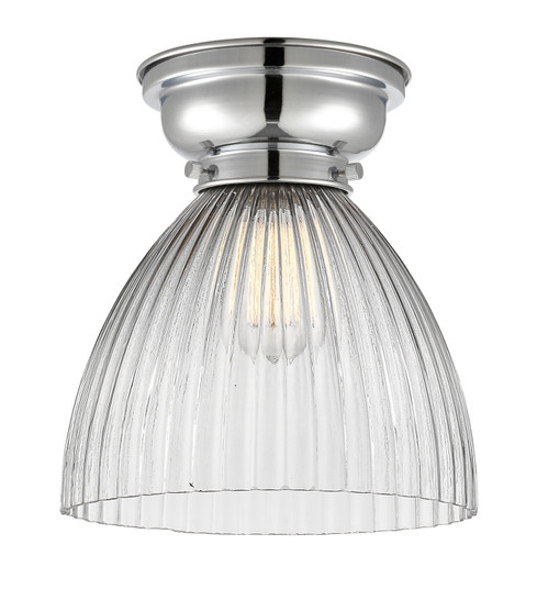 Franklin Restoration One Light Flush Mount in Polished Chrome (405|623-1F-PC-G222)