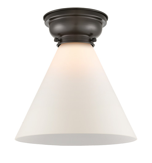 Franklin Restoration One Light Flush Mount in Oil Rubbed Bronze (405|623-1F-OB-G41-L)