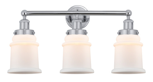 Edison Three Light Bath Vanity in Polished Chrome (405|616-3W-PC-G181)