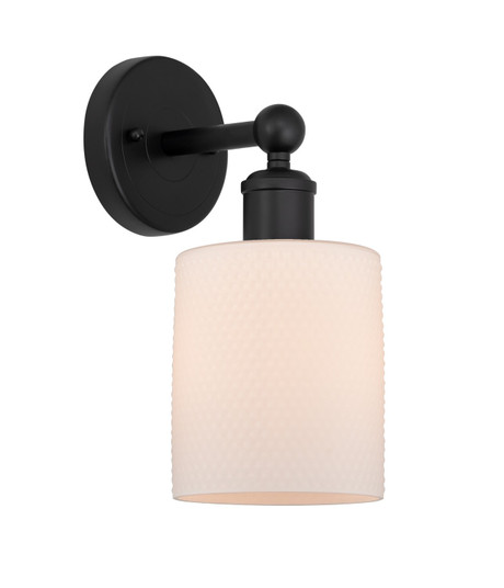 Edison One Light Wall Sconce in Matte Black (405|616-1W-BK-G111)
