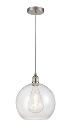 Edison One Light Mini Pendant in Brushed Satin Nickel (405|616-1P-SN-G124-12)