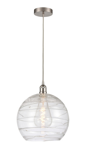 Edison LED Pendant in Brushed Satin Nickel (405|616-1P-SN-G1213-14-LED)
