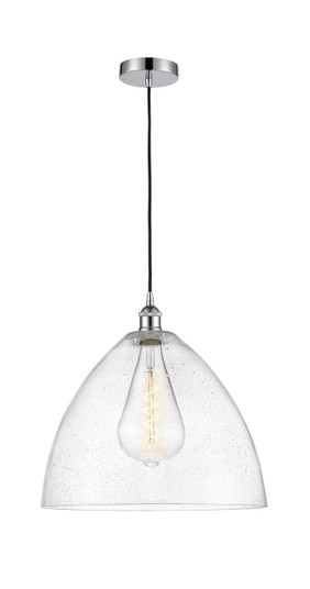Edison One Light Pendant in Polished Chrome (405|616-1P-PC-GBD-164)