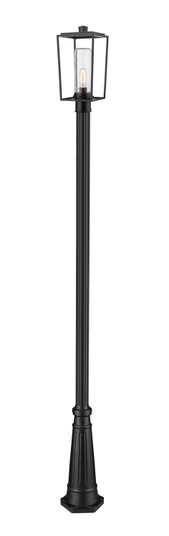 Sheridan One Light Outdoor Post Mounted Fixture in Black (224|594PHMR-519P-BK)